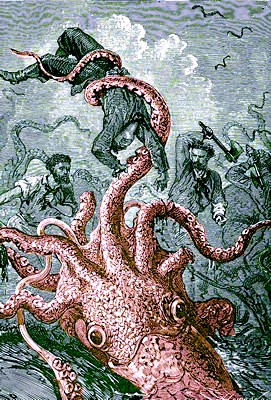 Giant Squid Attack